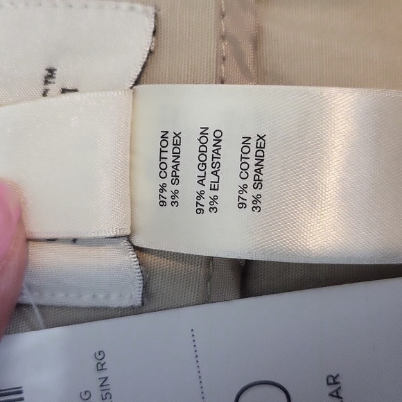 CHICO'S Tan So Slimming Katherine Regular Straight Pant in Putty - Picture 7 of 14